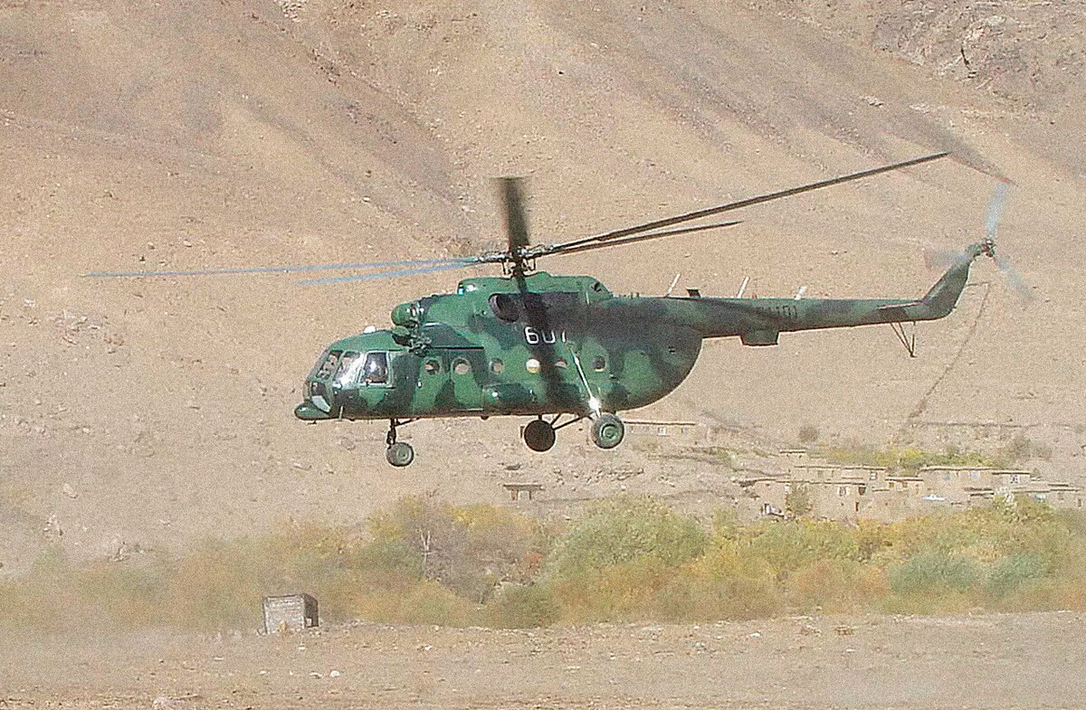 Ми-171 ЦРУ с бортовым номером 607