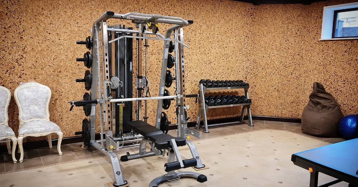 TuffStuff Evolution Smith Machine/Half Cage Ensemble CSM-725WS