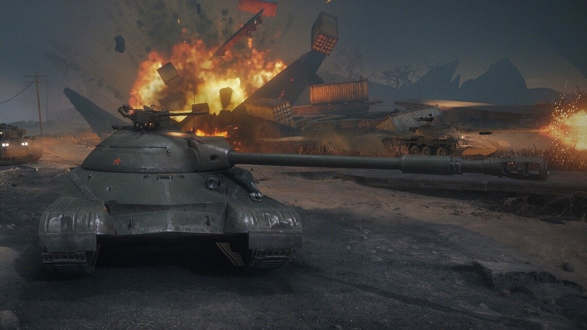Скриншот из игры World of Tanks  