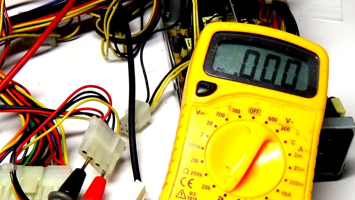 Проверка шины БП АТХ на КЗ