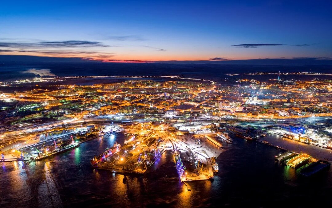 Многие города появлялись вокруг мест удобных для развития портов, одним из таких примеров является Мурманск — Project SFERA Live