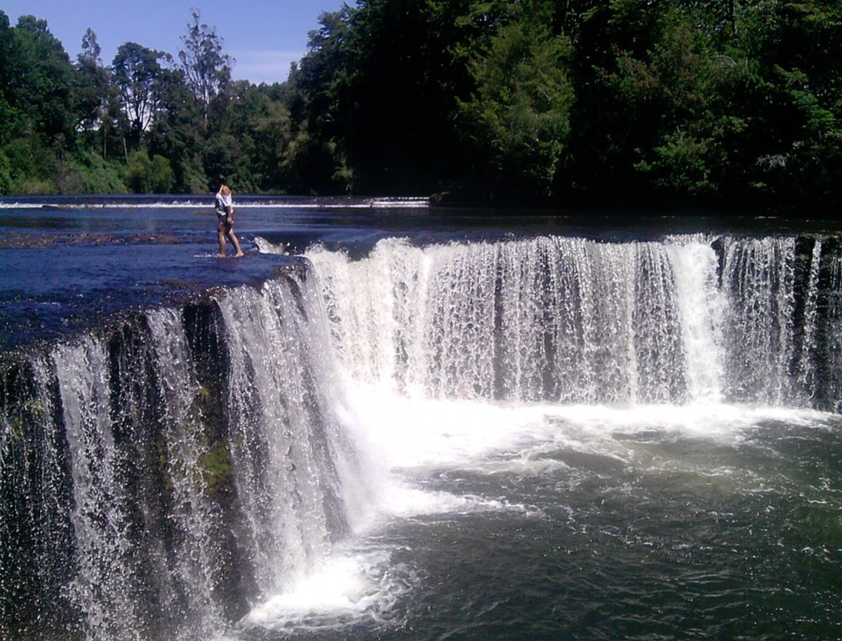 Водопад El Salto Donguil Gorbea