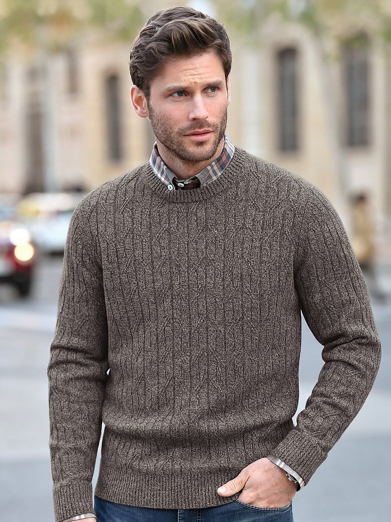 Мужские свитера с чем носить