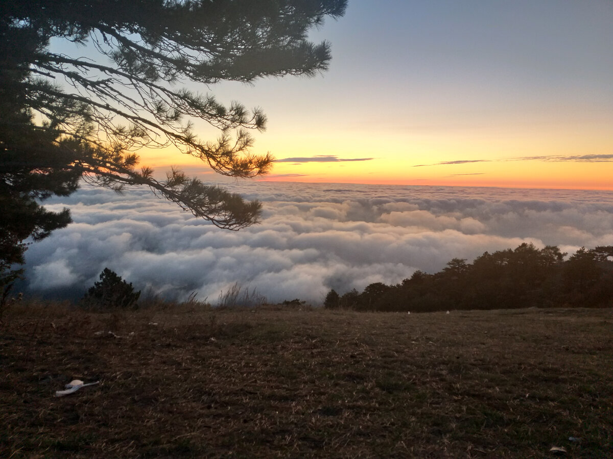Волшебный рассвет на Ай-петри 