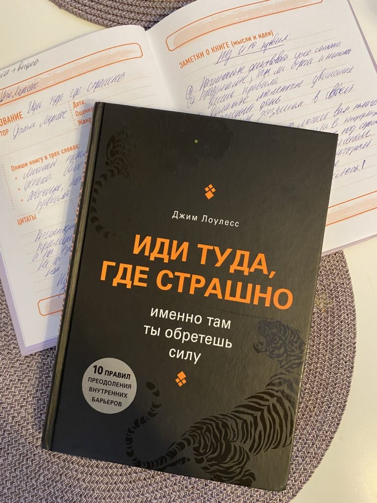 Иди туда где страшно — книга о работе над собой. | Библиотека успеха -  обзор деловой литературы и личные финансы | Дзен