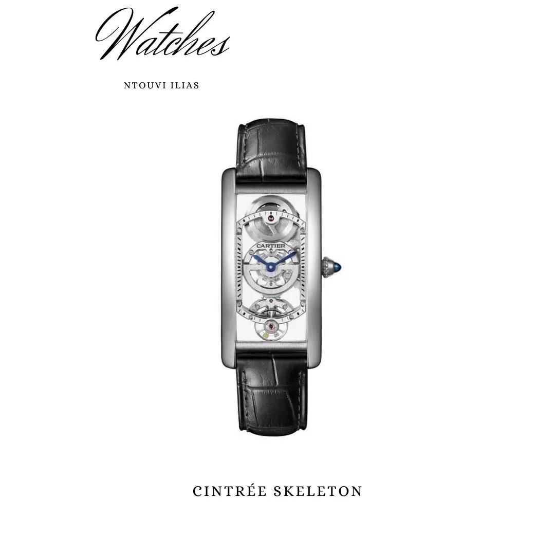 Cintrée Skeleton de Cartier