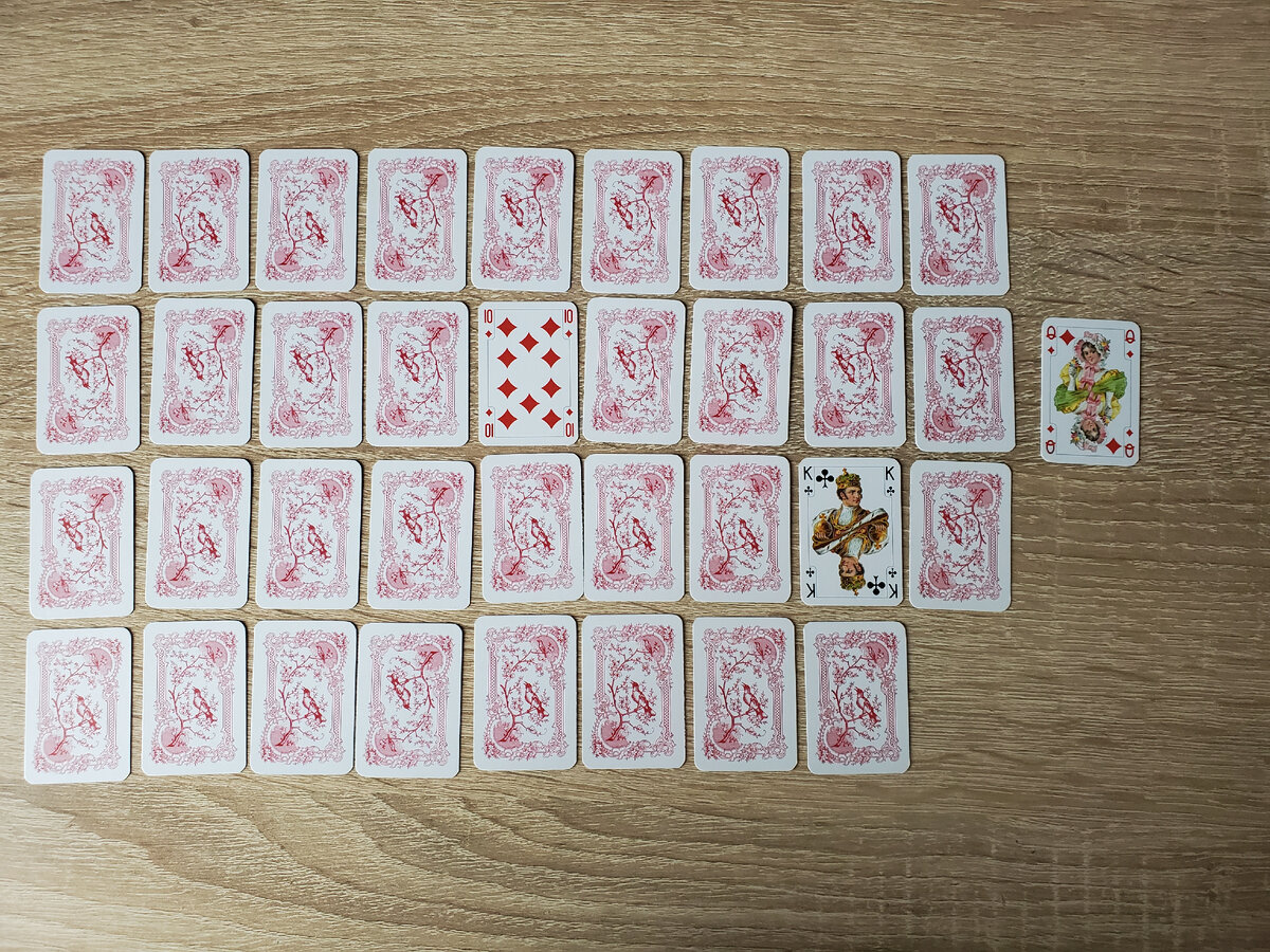 Пасьянс Бегущая по волнам | Дама пик | Дзен