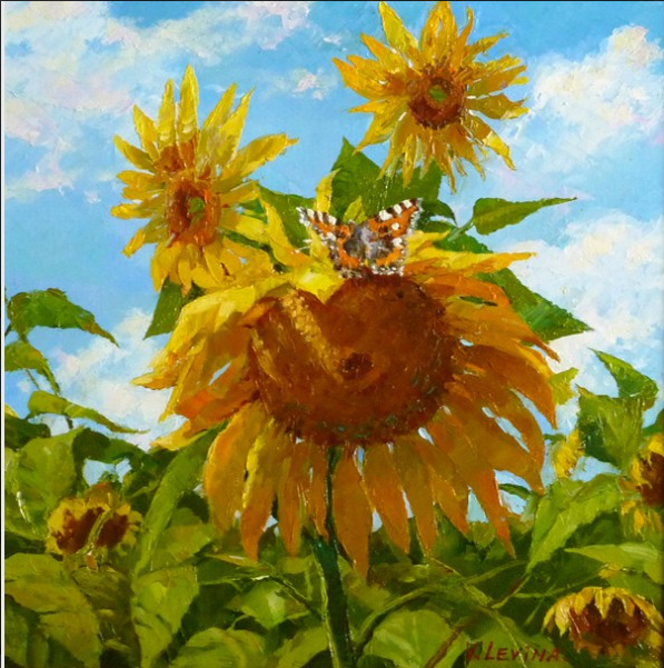 "Солнечный день" Художник Виктория Левина (страница: levin-art.ru)