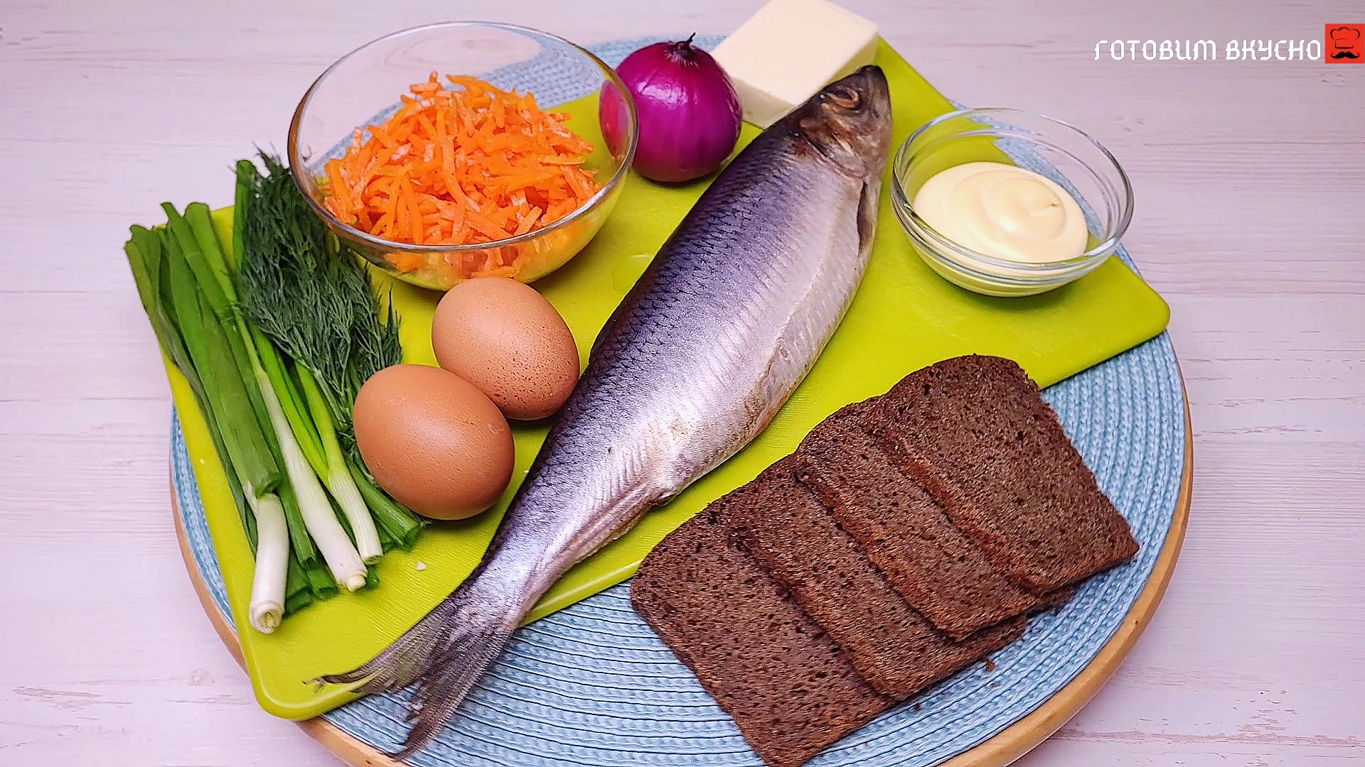 2 закуски из селедки. Простые рецепты.0