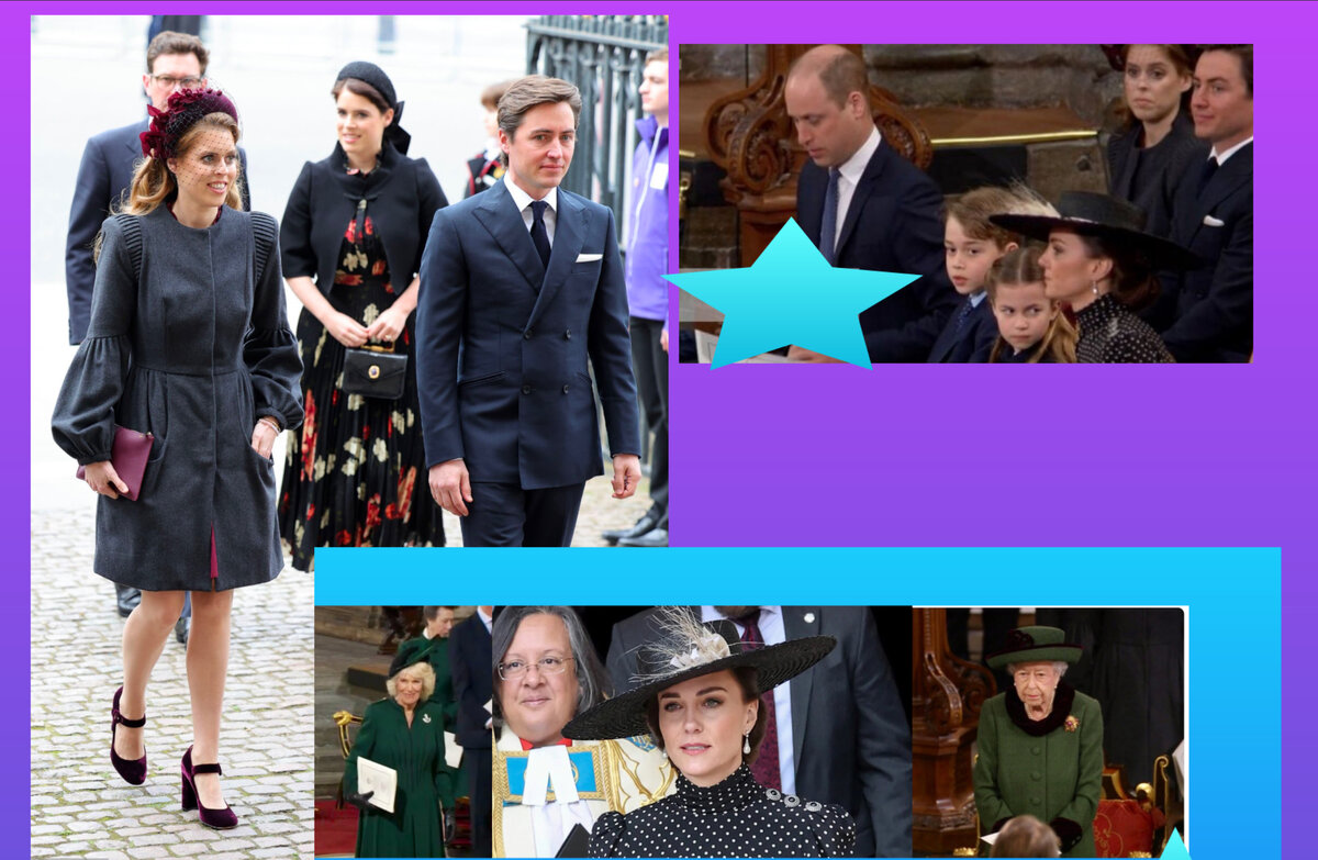 на службе в память о принце Филиппе