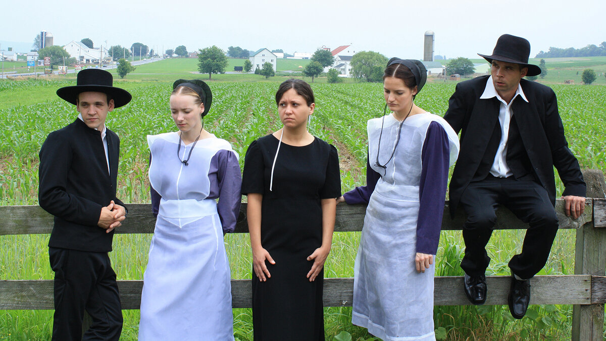 Семья Амишей. Фото взято с сайта Яндекс.Картинки