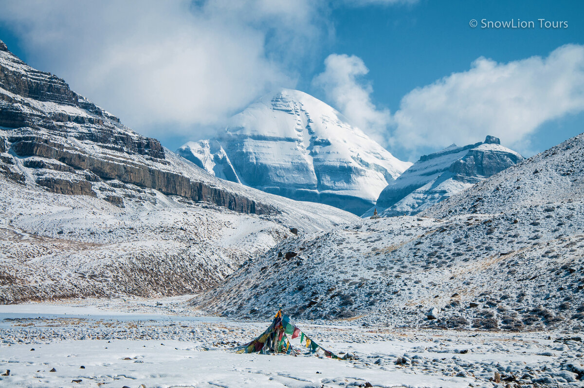 Южное лицо священной горы Кайлаш