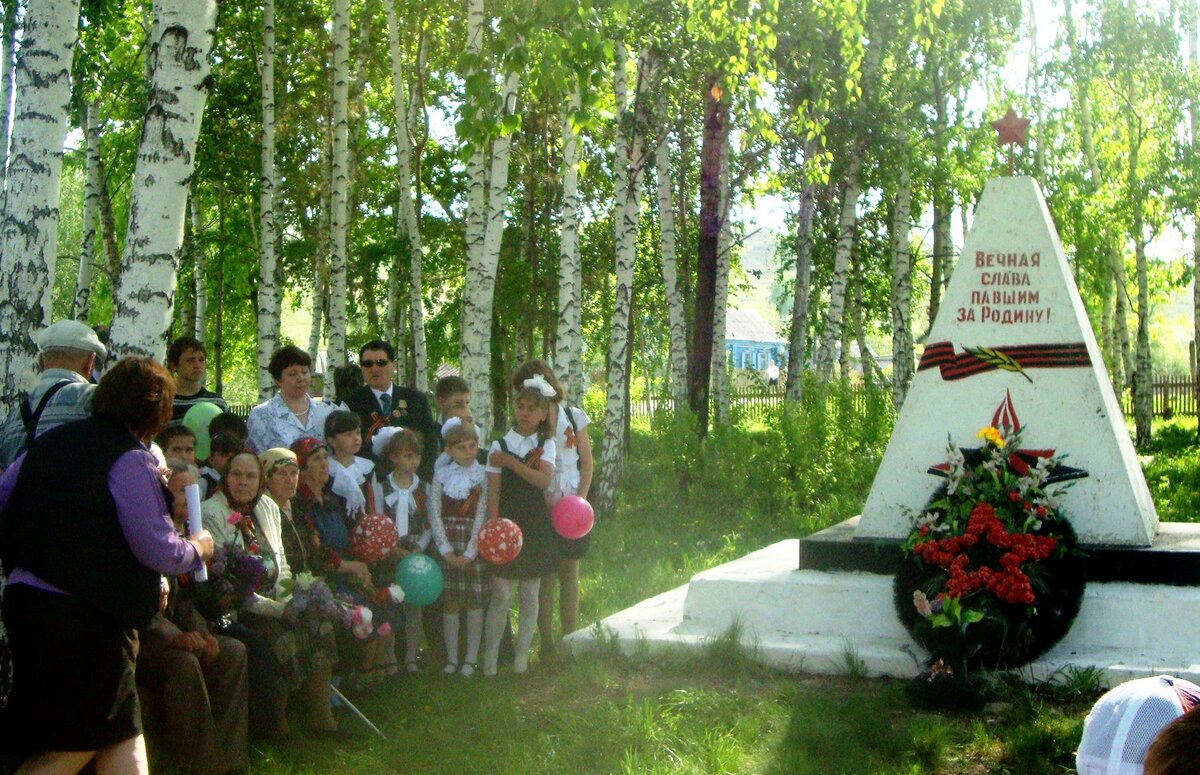 День Победы в нашем селе