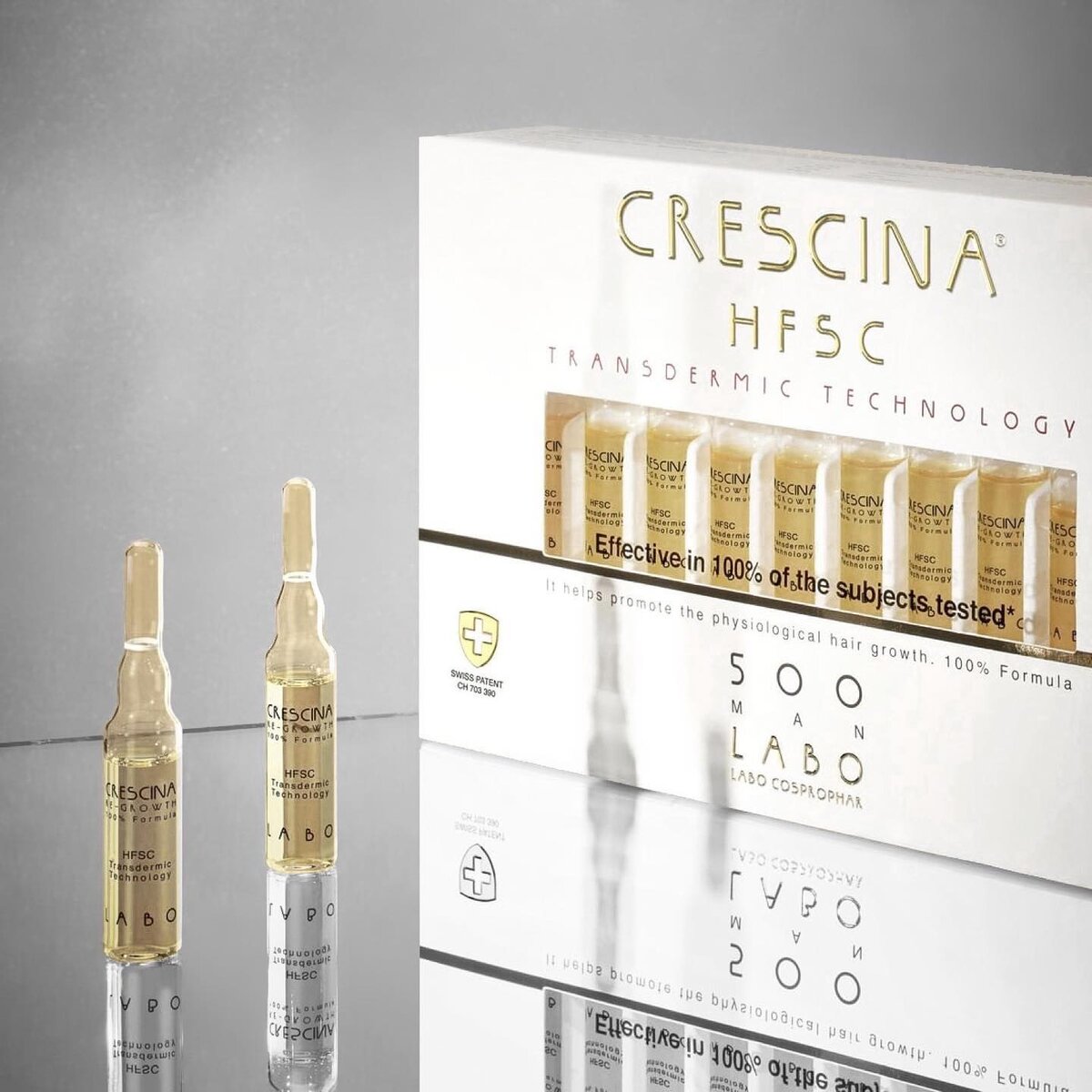 Crescina Re-Growth 500 - ампулы для роста волос