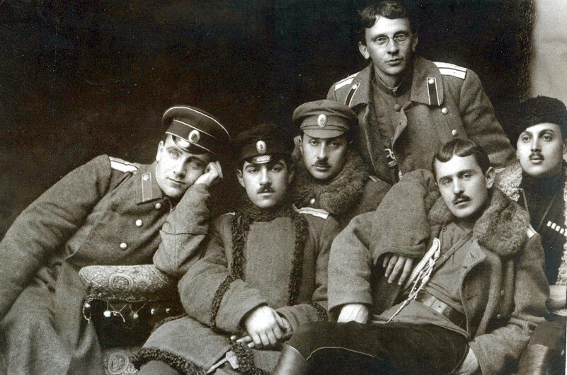 Офицеры-врангелевцы, 1920 год.