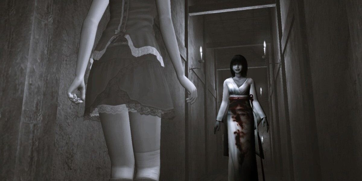 Not even ghosts. Fatal frame 2. Fatal frame 2 Crimson Butterfly призраки. Fatal frame II: Crimson Butterfly. Fatal frame 2 Remake.