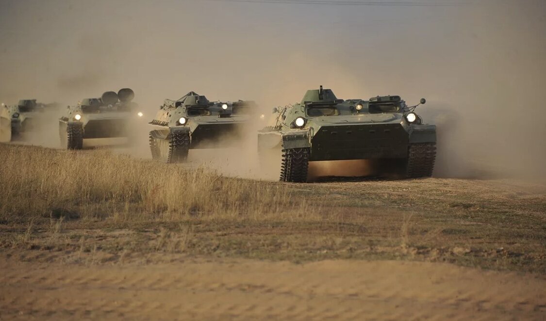 Сопровождение военной колонны