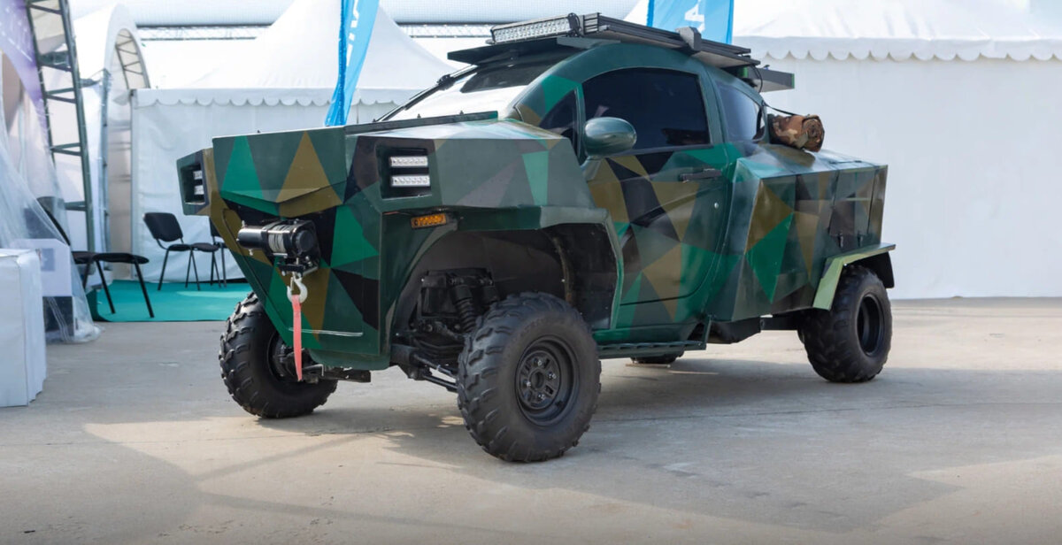 Армейский разведовательный электромобиль - разработка Технополис Эра