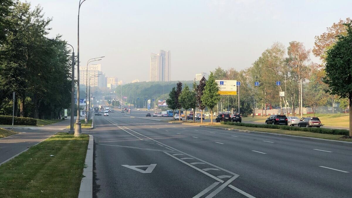    Смог в Москве из-за пожаров в Рязанской области© РИА Новости