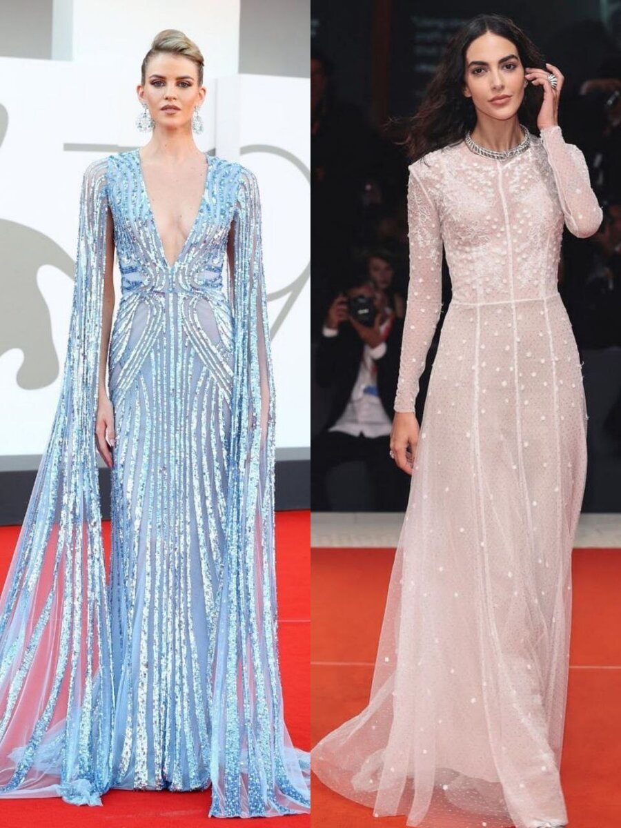 Снежная королева и Золушка- первое впечатление, когда увидела наряды