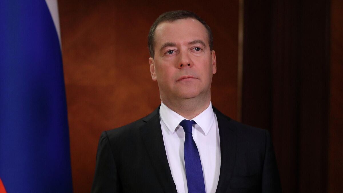    Заместитель председателя Совета Безопасности РФ Дмитрий Медведев© РИА Новости / Екатерина Штукина