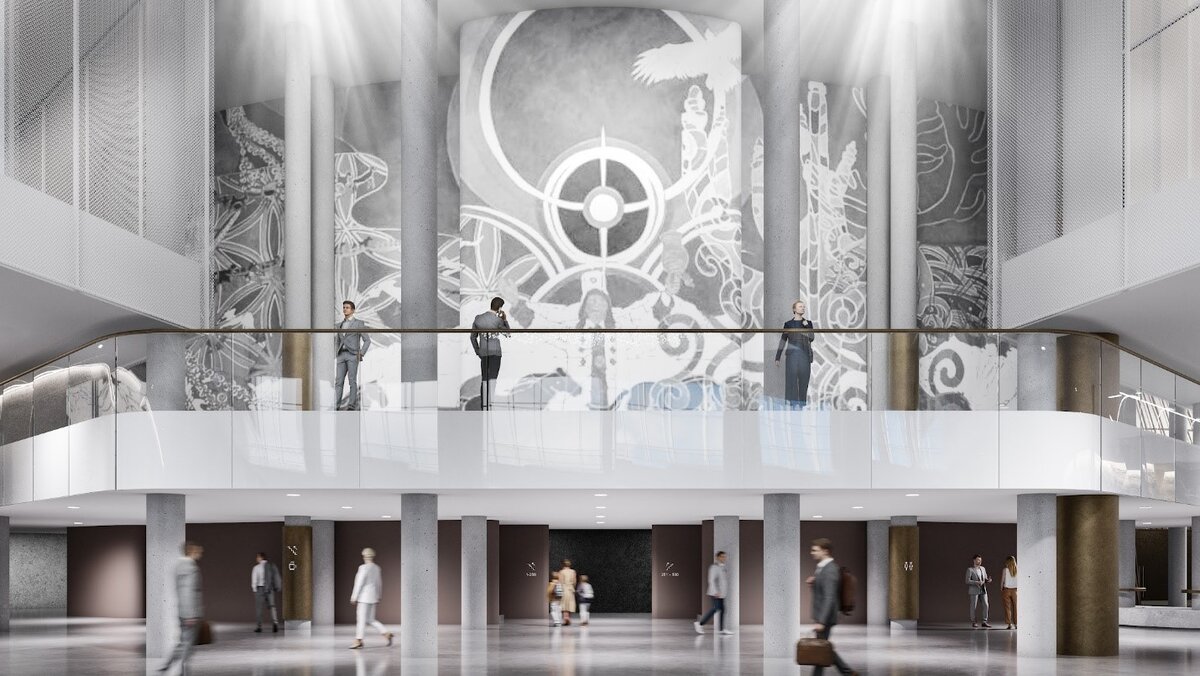 Фойе входной группы