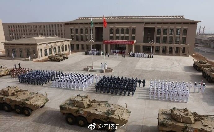 Открытие китайской базы ВМФ в Джибути, 2017 год. Фото: PLA / Daily Photo
