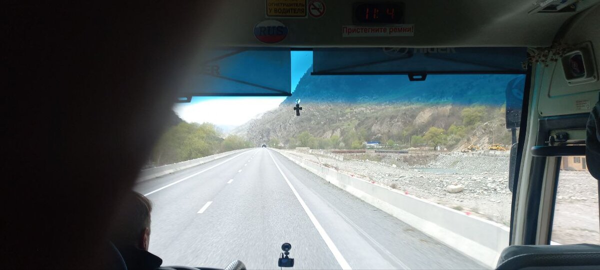 фото автора  едем в Цейское  ущелье