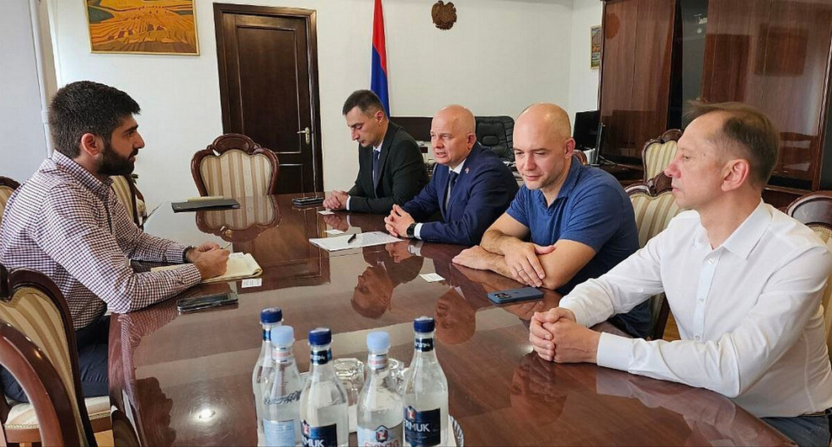    Делегация Курской области с рабочим визитом находится в Республике Армении