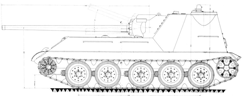 Су-100М1 с электротрансмиссией (ЭСУ-100)