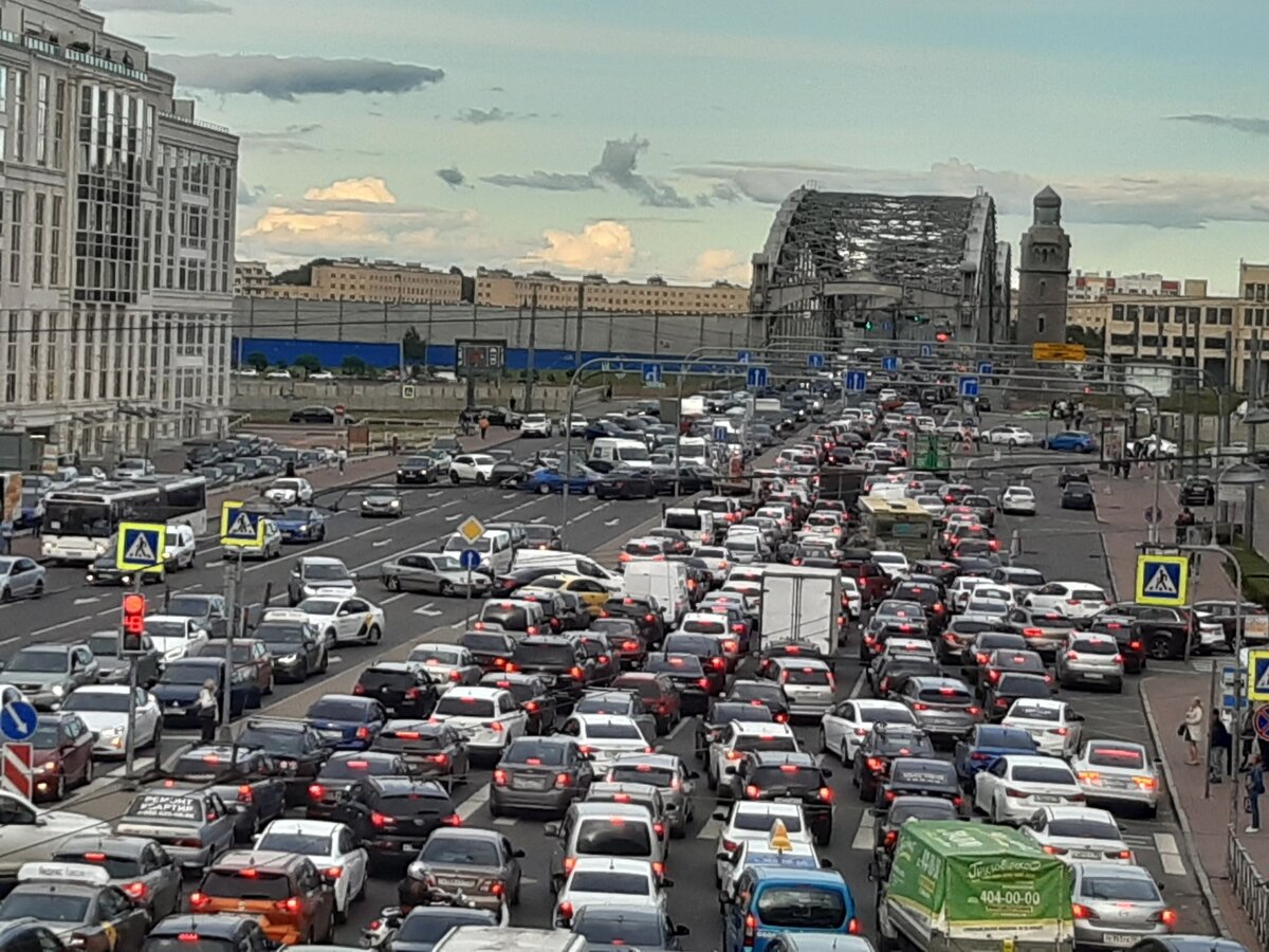 Московский проспект Санкт Петербург пробки