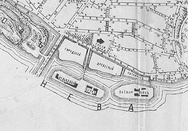 Карта 1882 года. Источник citywalls.ru 