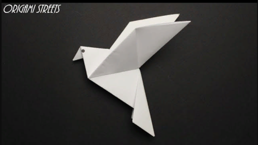 Голубь мира из бумаги оригами. Origami: Peace.. — Video | VK