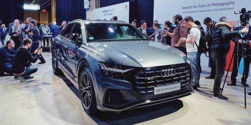 Audi, поддерживающая управление со смартфонов Huawei