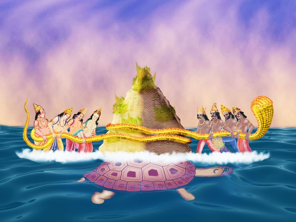 Пахтанье Молочного океана