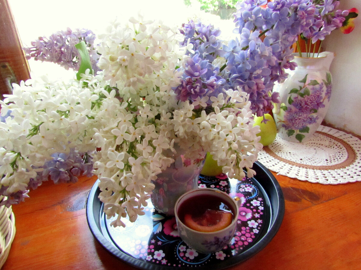 Мой весенний натюрморт зожницы (фото автора)