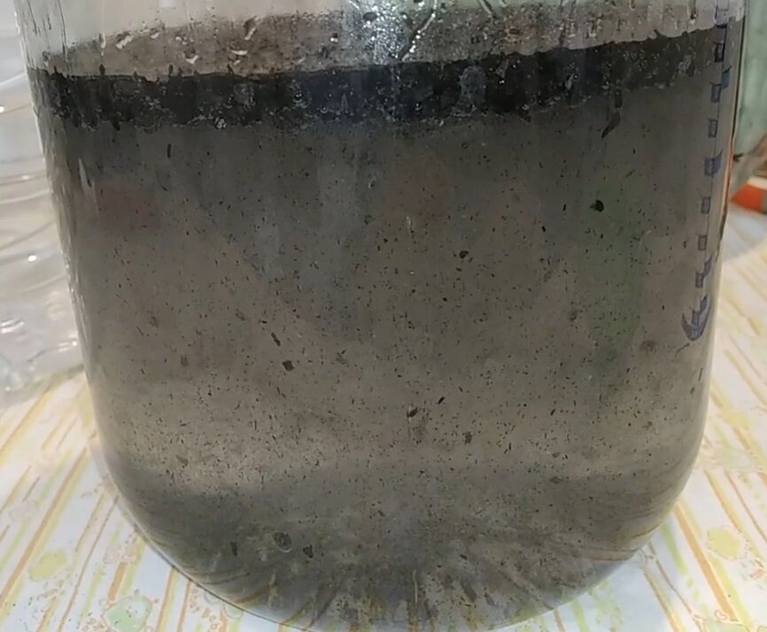 Угольная взвесь.