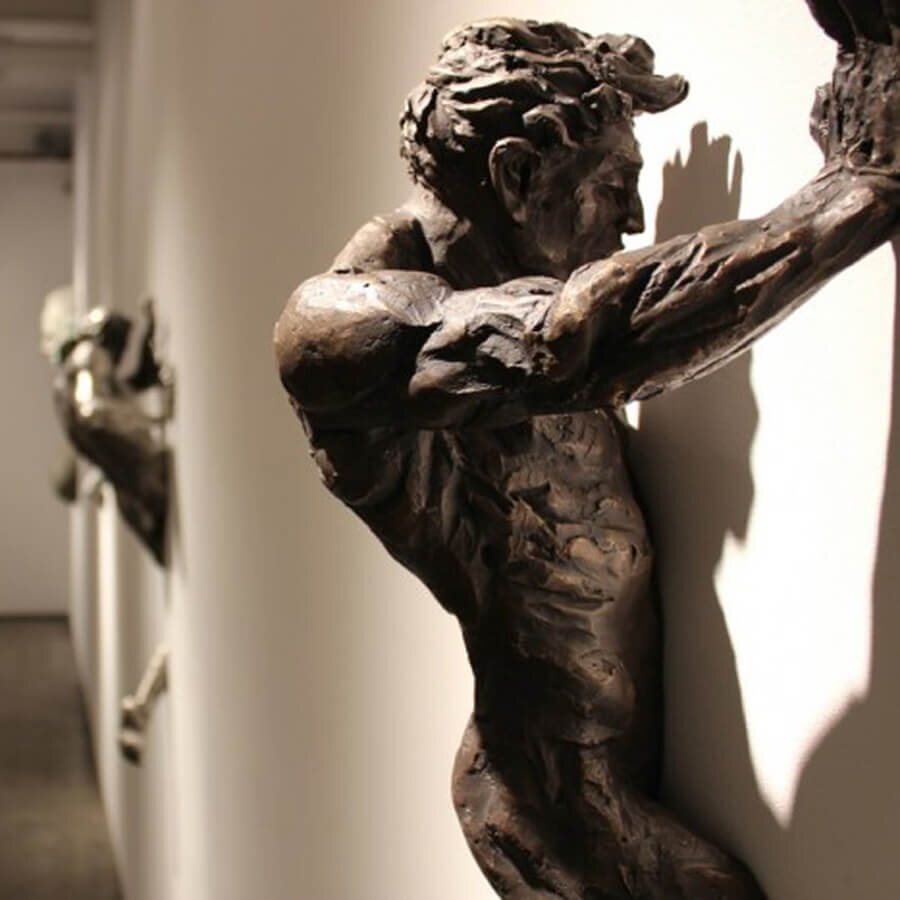 Γλυπτική στον τοίχο