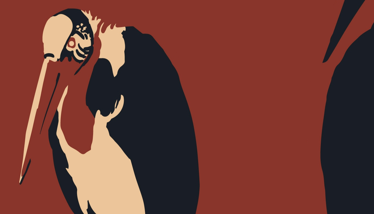 Аист марабу 