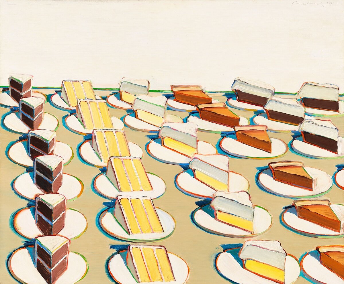 Уэйн Тибо, "Pie Counter", 1963