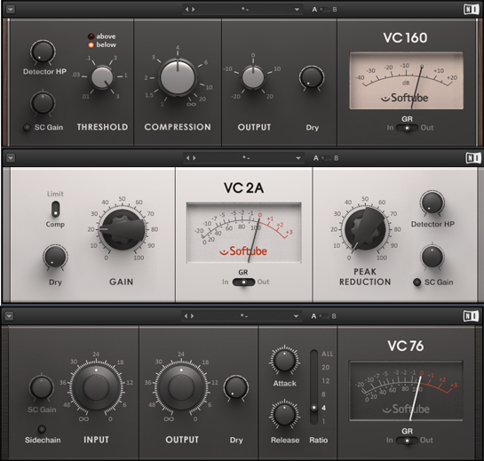 VST-Компрессоры VC160, VC2A, VC76 