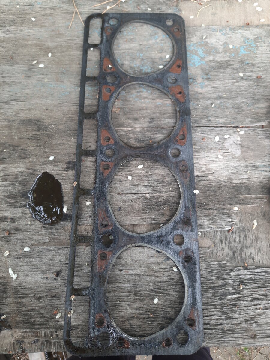 Старая прокладка