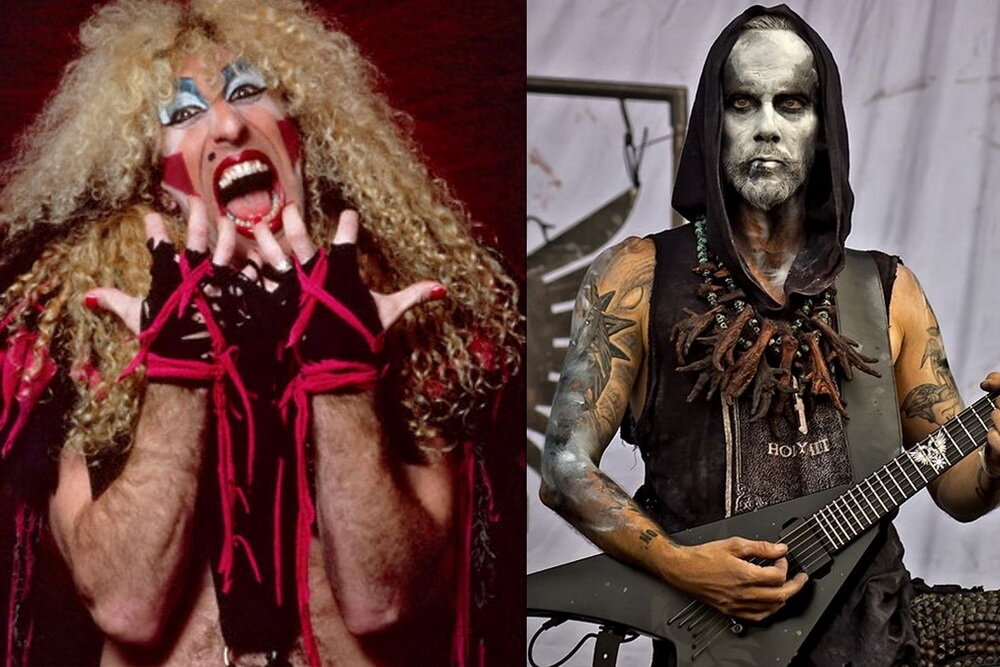 Ди Снайдер (Twisted Sister) и  Адам "Нергал" Дарски из Behemoth