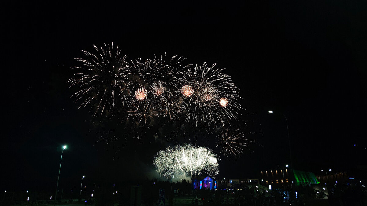 Салют в честь дня города Иннополис