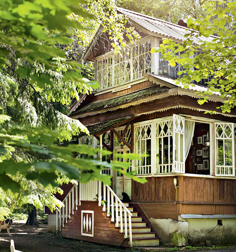 Типичная русская дача.