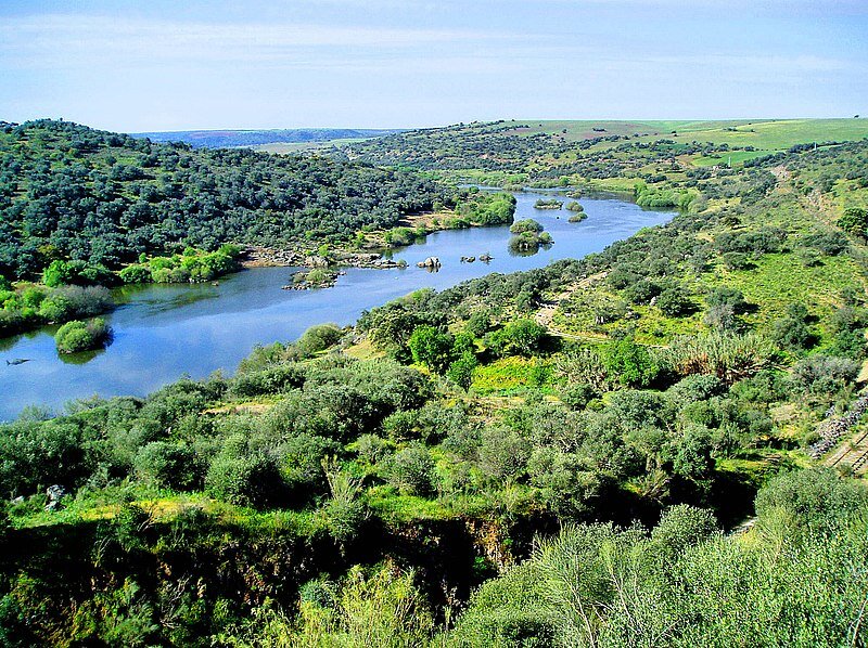 Река Гвадиана. ©wikipedia.org