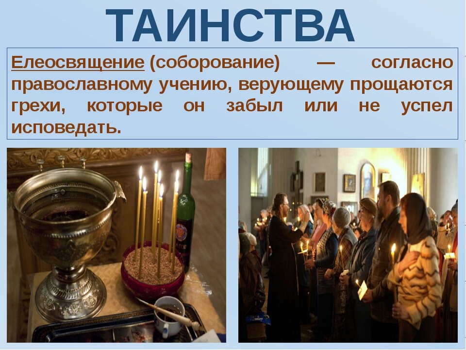 Таинство соборования что это. Соборование таинство Православие. Таинство Елеосвящения Соборование. Елеосвящение что это в православии. Обряды в церкви.