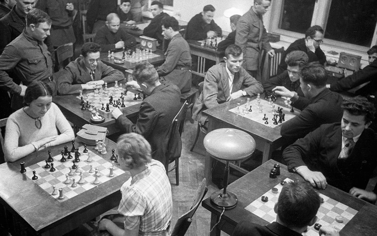 Советская машина шахматы