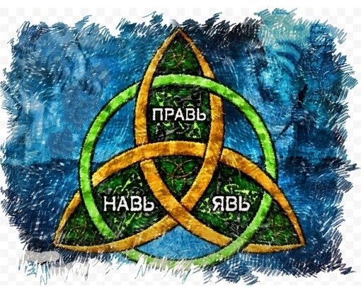 Символ объединения трех миров.