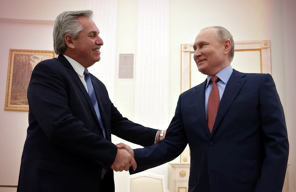 Президент Аргентины Фернандес в Кремле